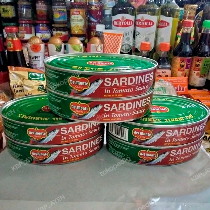 

DELMONTE SARDINES IN TOMATO SAUCE MALAYSIA 425G