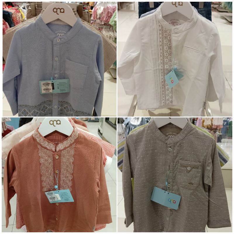 kemeja koko anak qna