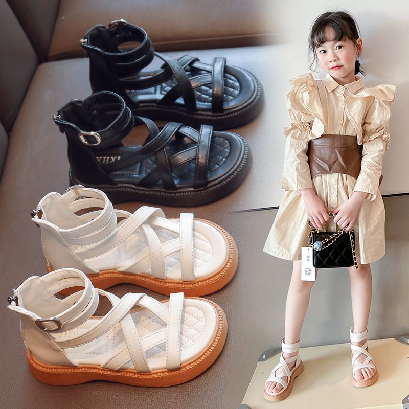 【FREE BOX IMPORT】VF722 - Sandal Laba-Laba Anak Perempuan Fashion Import