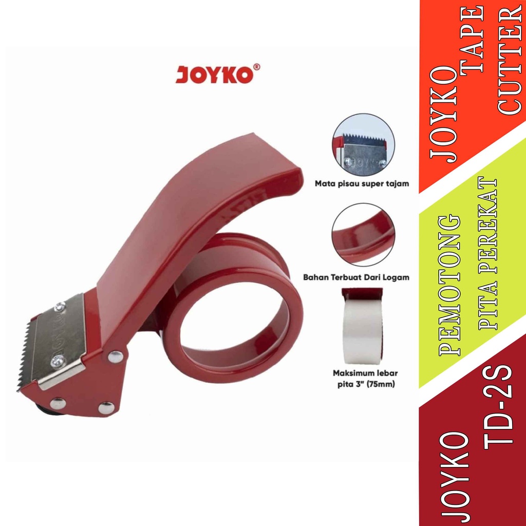 

Pemotong Pita Perekat- Joyko TD-2S- Tape Cutter- 50mm
