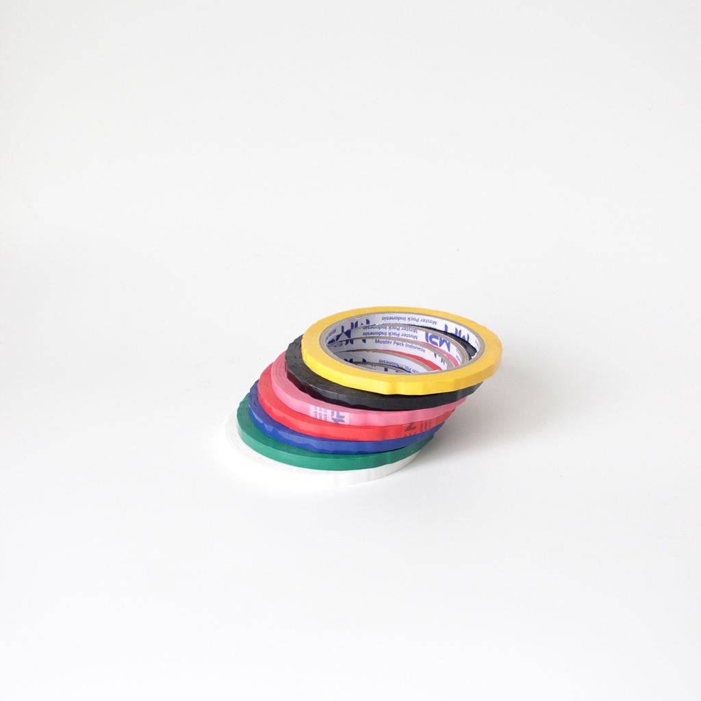 

Isolasi Warna-Warni 6mm - Lakban Opp Tape Warna 6mm MPI