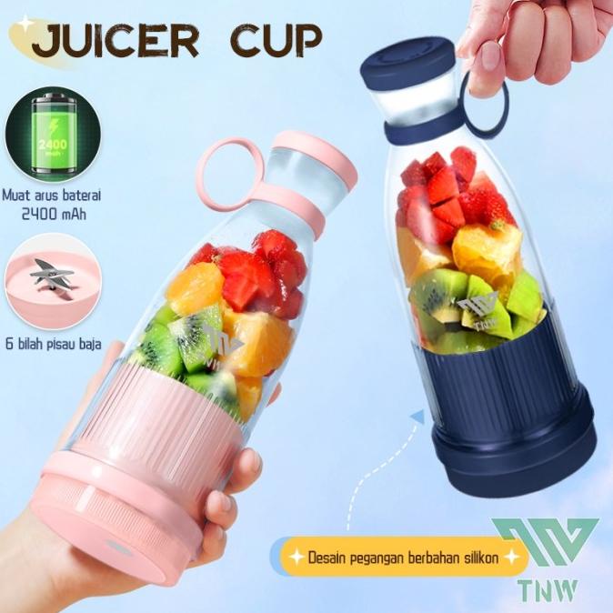 TNW Juicer Blender Portable Mini Juicer Cup 6 Pisau Blender Kapsul Jus barang sale