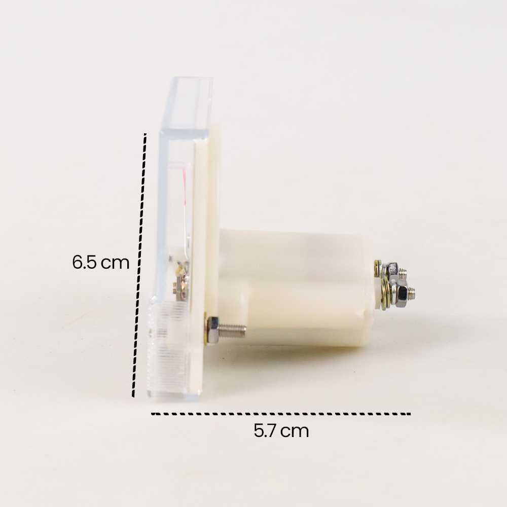 Pengukur Arus Listrik Analog Ammeter Panel AMP Meter 50mA - 85C1 - White