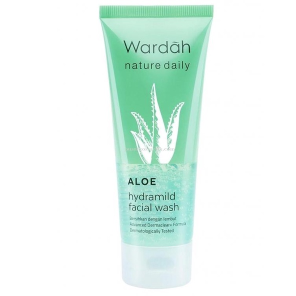 wardah face wash aloevera