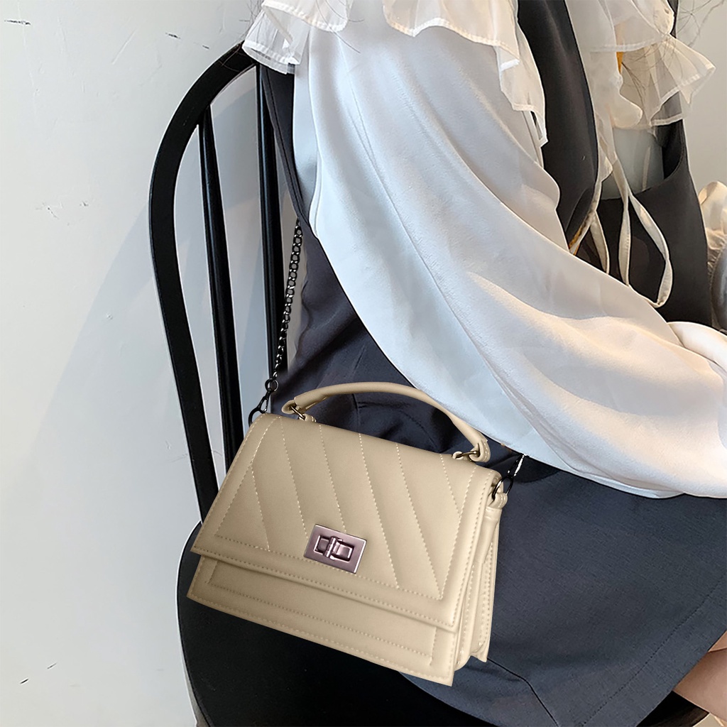 Slingbag Tas Selempang Wanita Natasya Tali Rantai BN