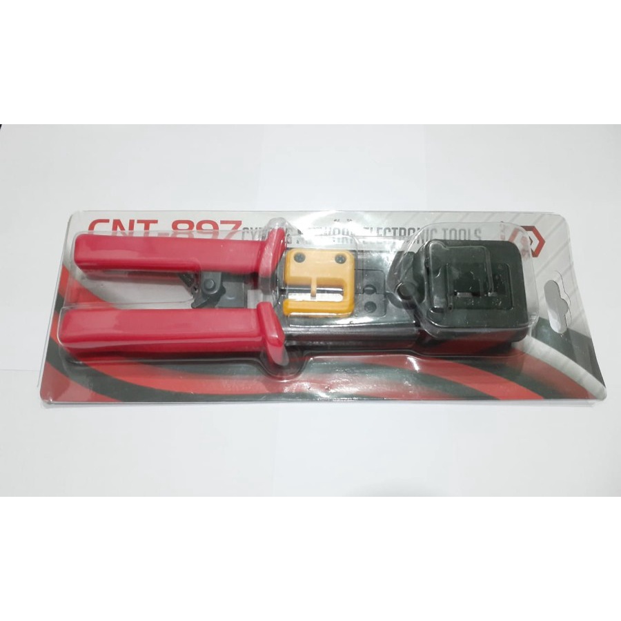 Tang Crimping Anti Gagal RJ 45 Cyborg CNT 897