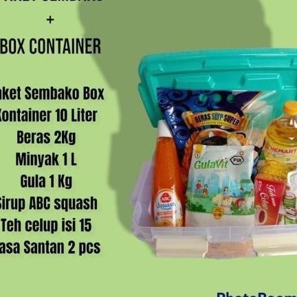 

Parcel Lebaran Sembako A Paket Ampers Idul Fitri Box Container Istanasembakoo