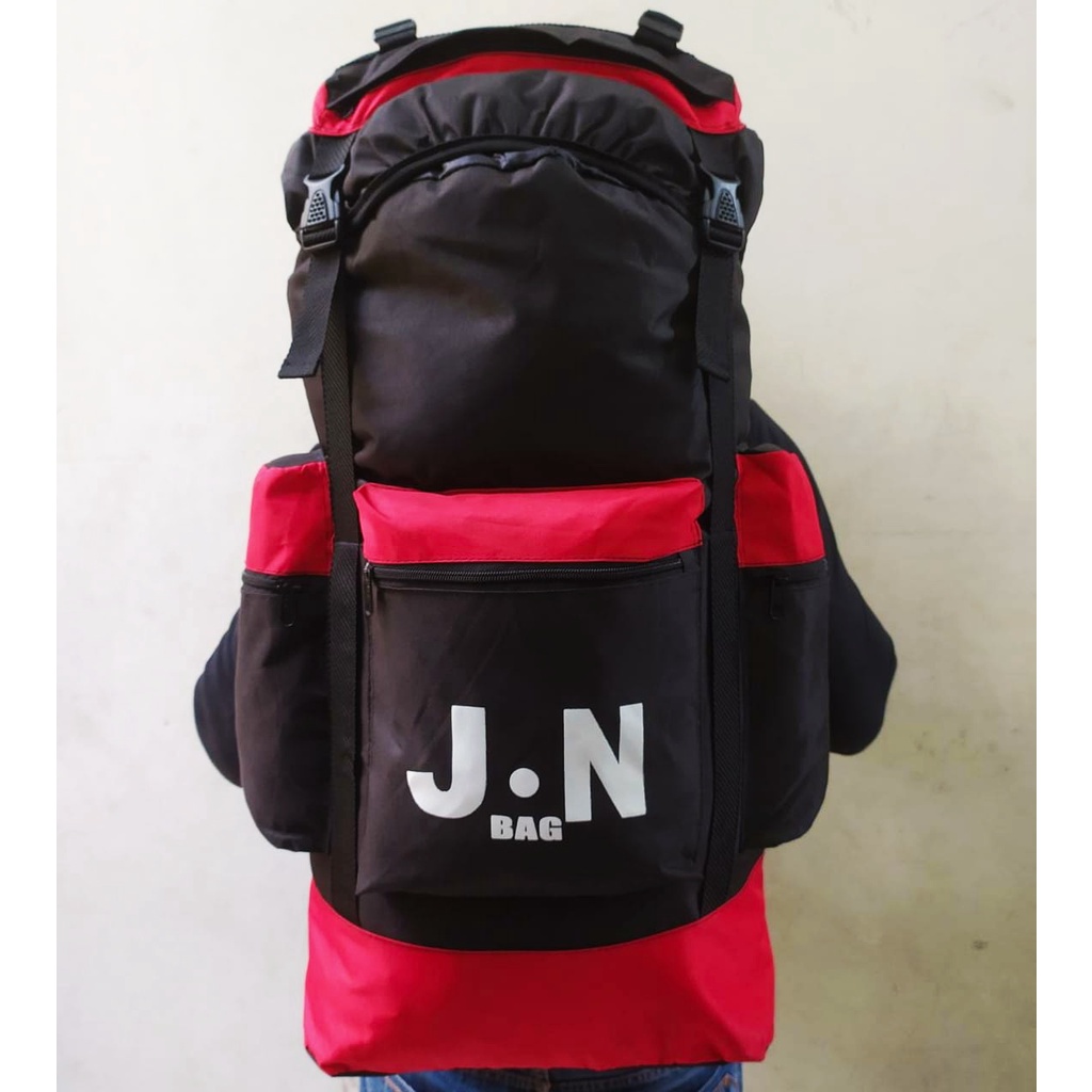 Ransel Kemping JN 80 L ( HARGA GROSIR ) Tas Super Besar Pria Wanita