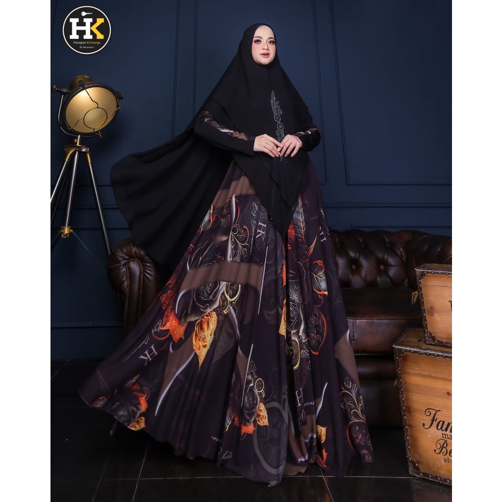 Mawarsya Series HK By Dermawan ORI Hijab Syar'i Gamis Original Terlaris Syari Best seller best seller