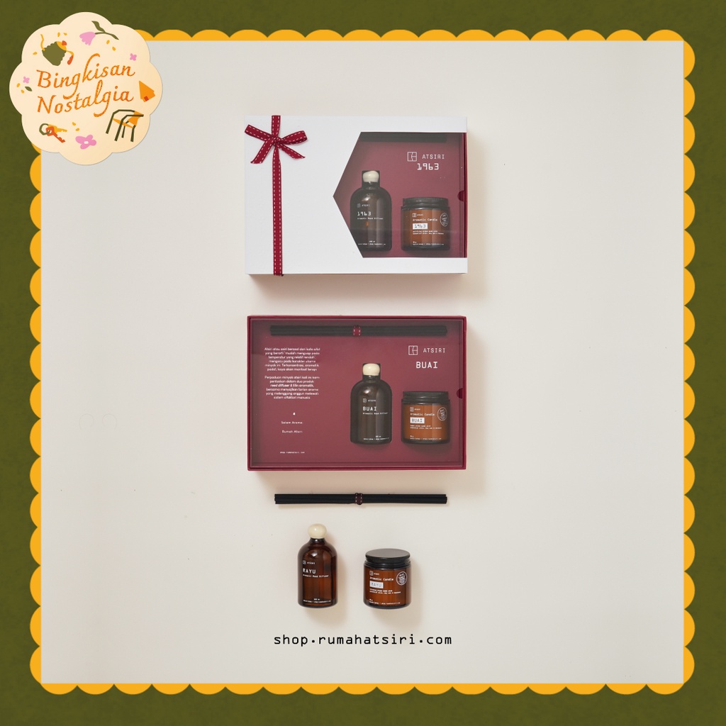 Rumah Atsiri - Rayu Home Fragrance Set