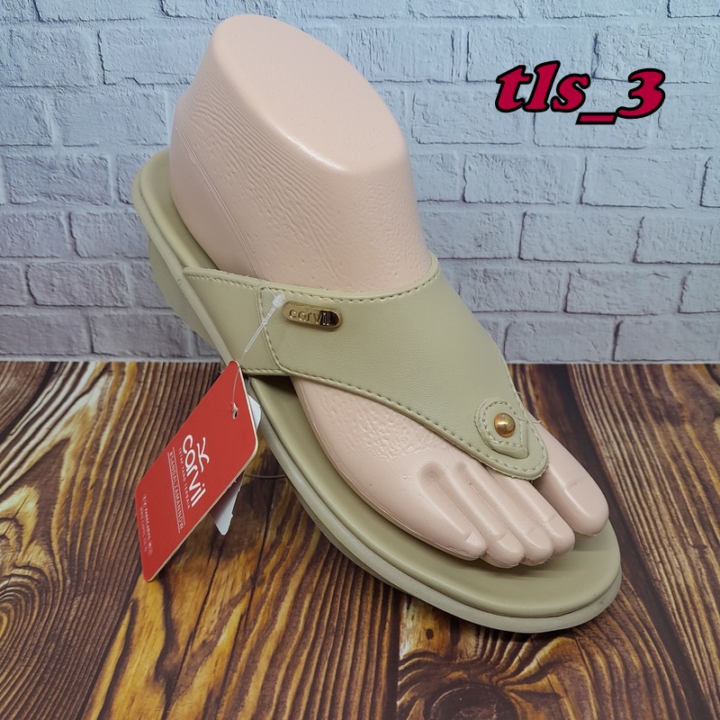 Sandal Carvil Wanita Citra Ruly Original 36-40 Sandal Japit Kasual