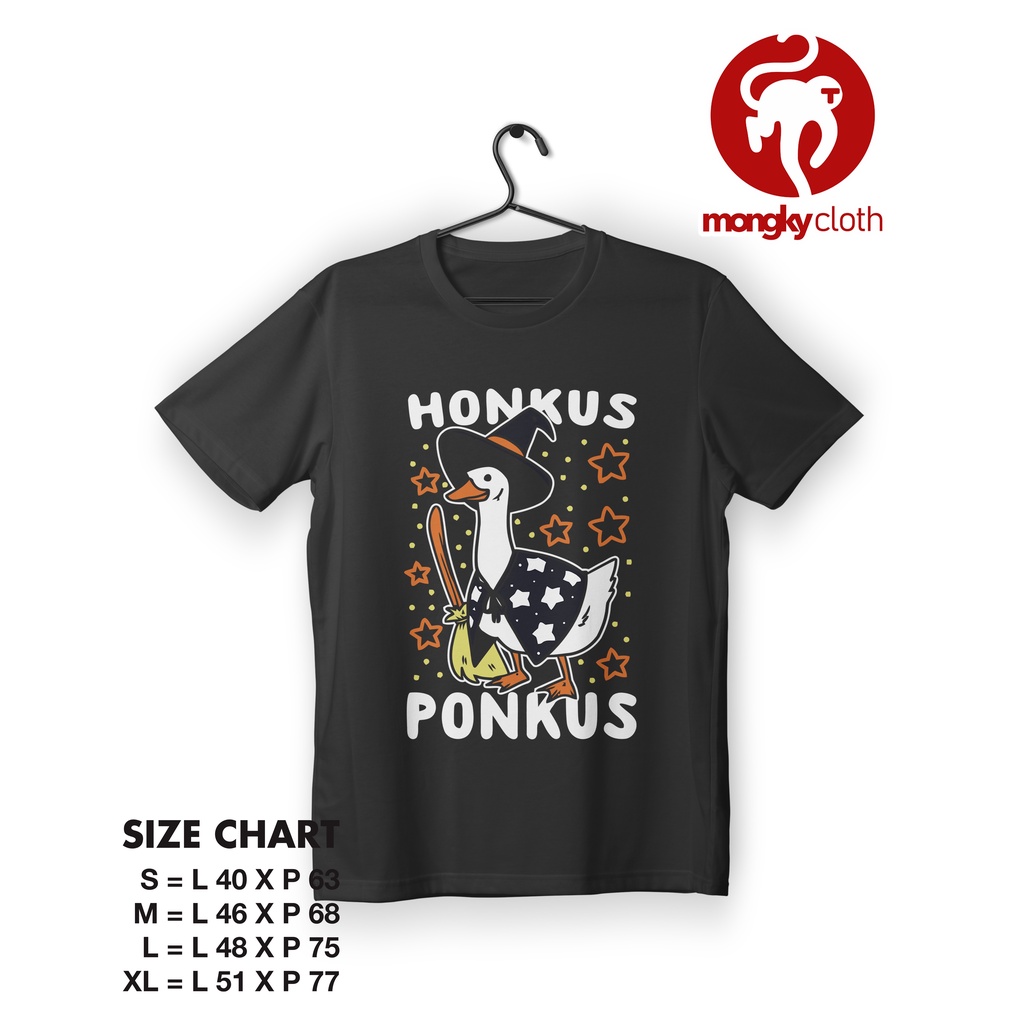 Kaos Honkus ponkus aesthetic desain