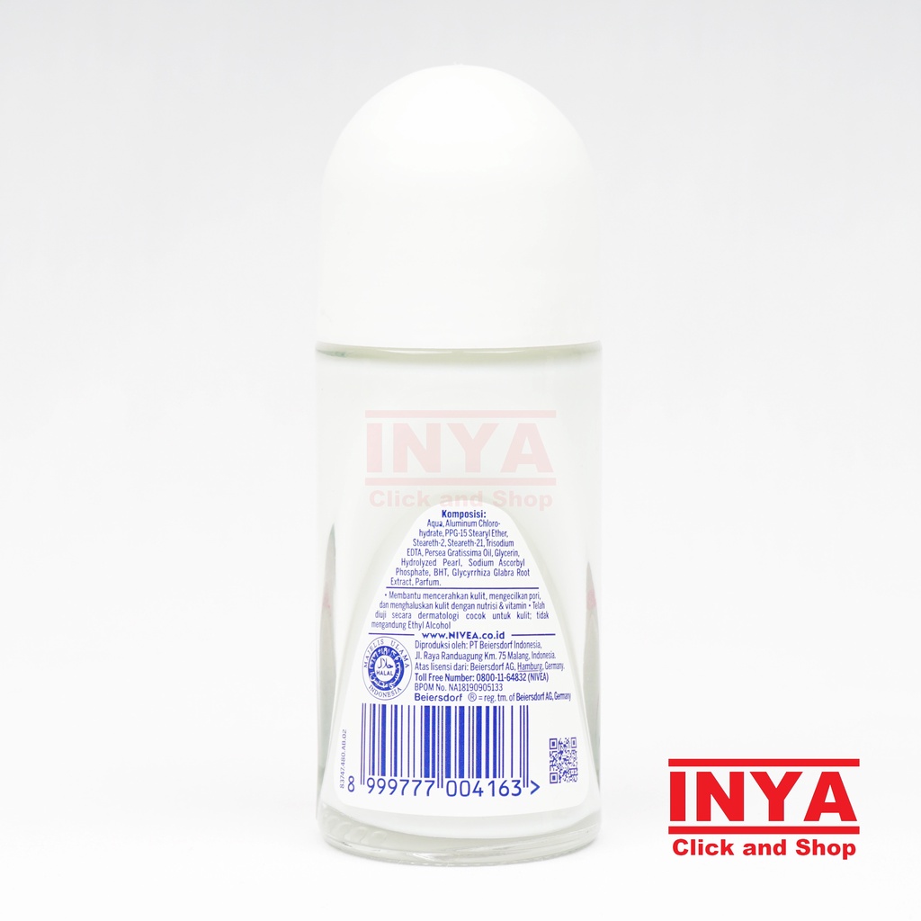 NIVEA EXTRA WHITENING 48hr 50ml - Deodorant Roll On