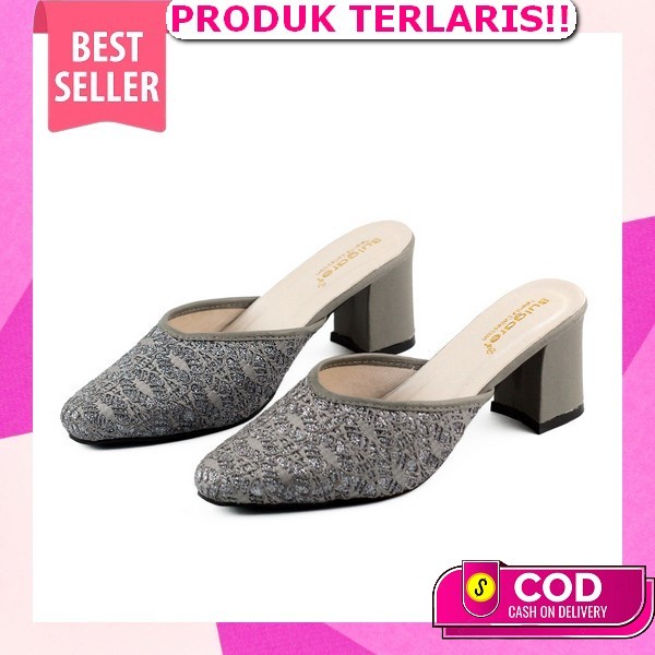 Heels Hills Heel Sepatu Hak Tinggi Hak Tahu Sandal Haihil Ibu2 Kondangan Pesta Murah Import Mewah Te