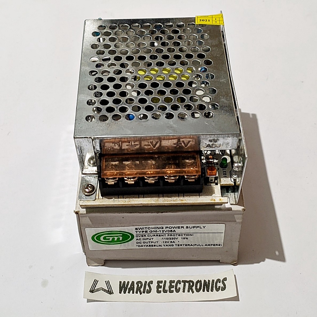 Power Supply Power Switching 12 V 5 A Murni GM