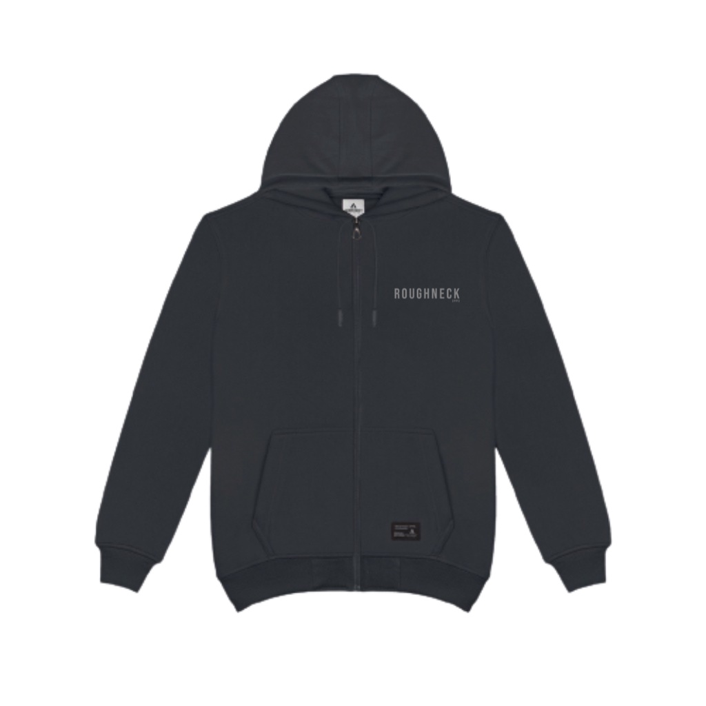 Roughneck 1991 Zipper Hoodie Unisex Abu Tua | Sweater Zipper | Hoodie Resleting | Hoodie Pria Wanita