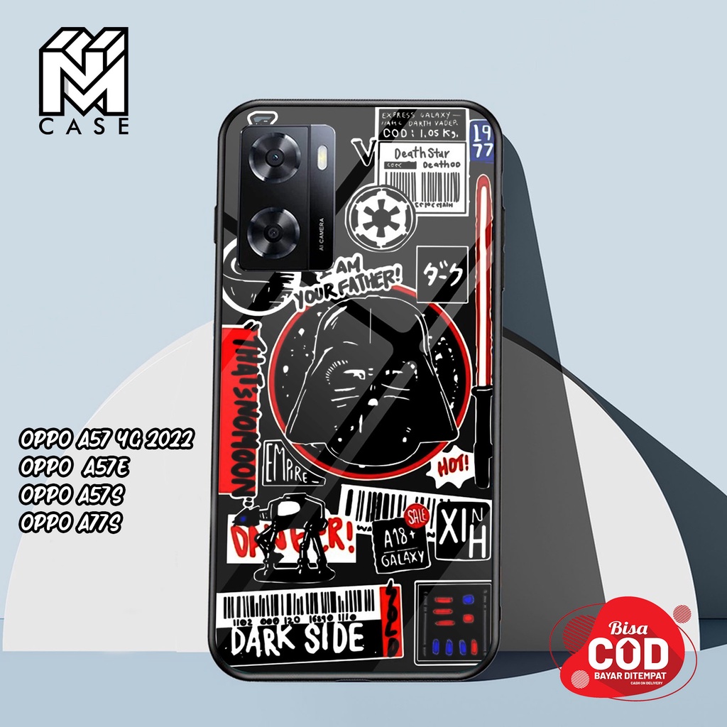 NM Case - Case Hp Oppo A57 4G 2022 / A57E / A57S / A77S  - 11 - Fashion Case Starwars Casing Hp  Cas