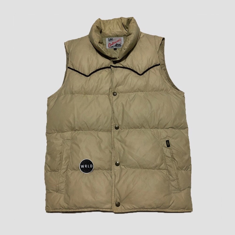 Vest Lee Cooper Rider Rompi Bulang Bulu Angsa second Bekas UT UL