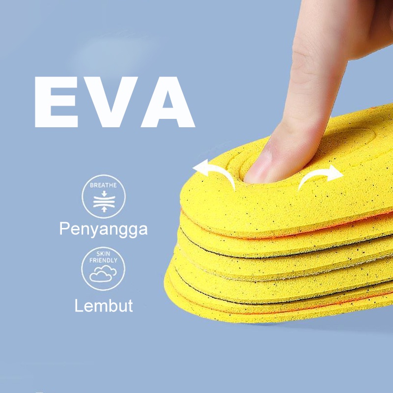 insole sepatu wanita dan pria anti lecet bantalan wanita kebesaran alas sepatu sneakers insole