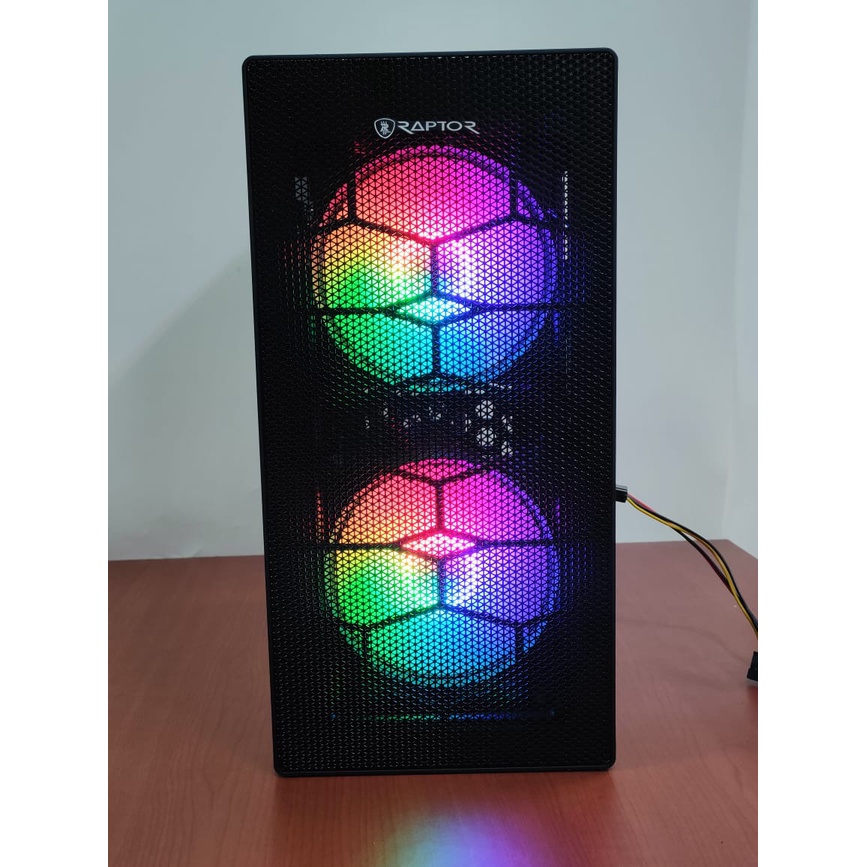 Casing Raptor Powermax CPM700 Include PSU 500W +2 FAN RGB