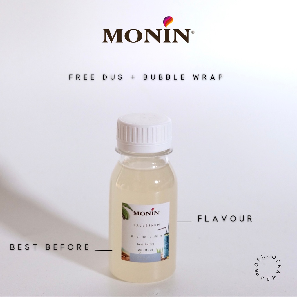 Monin Fallernum Syrup Repack [30, 50, 100] g