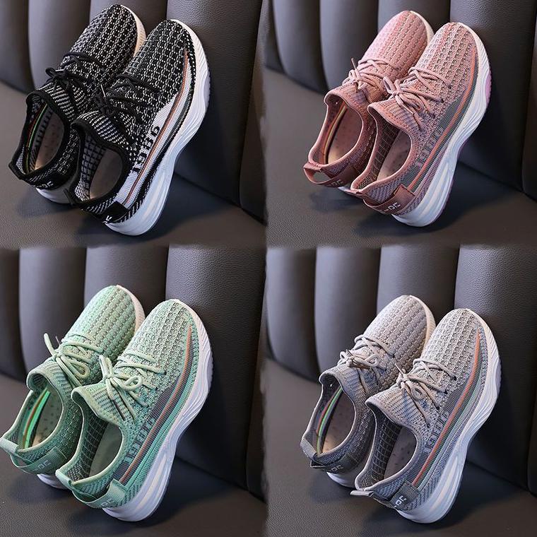 Tren Terbaru Svekes Sepatu Sport Sneakers Wanita Rajut 695