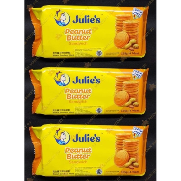 

JULIE'S PEANUT BUTTER SANDWICH 135 GRAM | JULIES PEANUT BUTTER