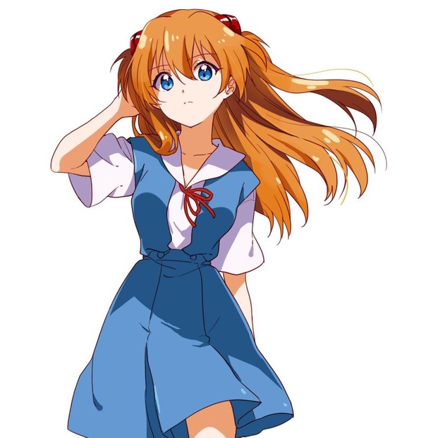 Costume Asuka Langley Seifuku ver From Evangelion Fullset Rental