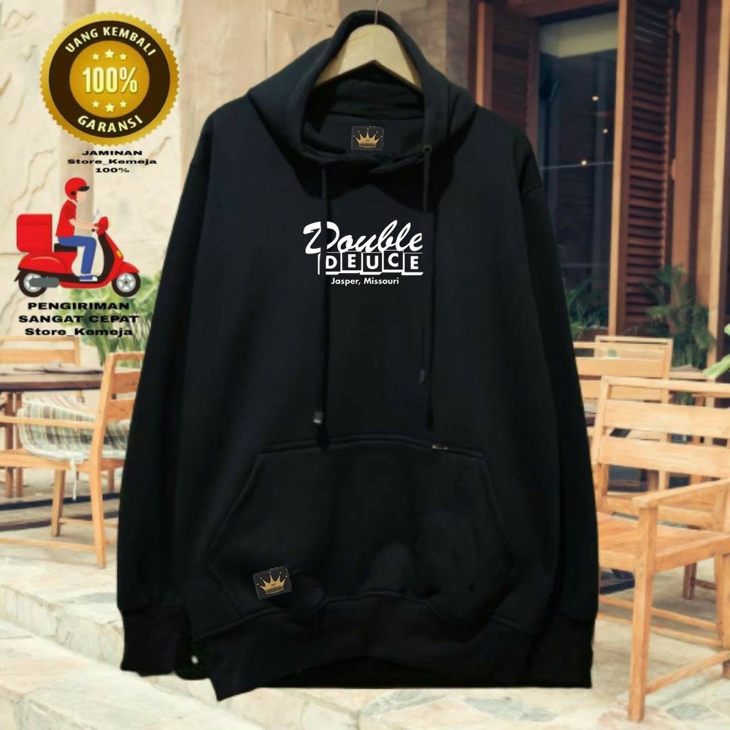 Jaket Hoodie Katun Tebal Pria Distro Sweater Hodie Aesthetic Jumbo Fashion Original Cowok Bisa COD