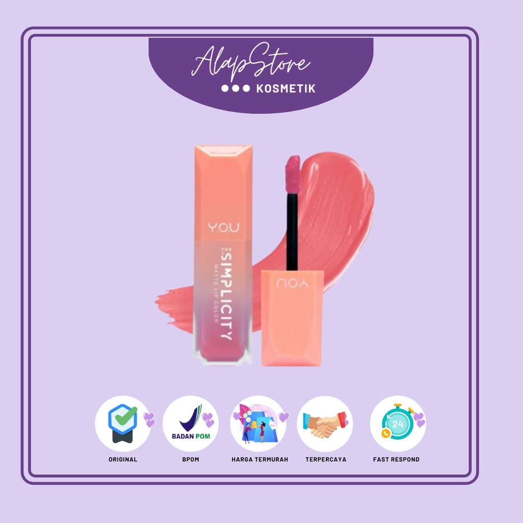 You The Simplicity Matte Lip Color 04 High Five