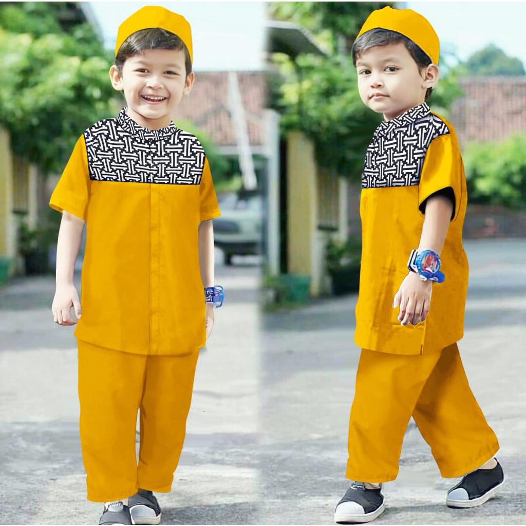 SETELAN KOKO ANAK USIA 1-9 TAHUN MOTIF TERBARU