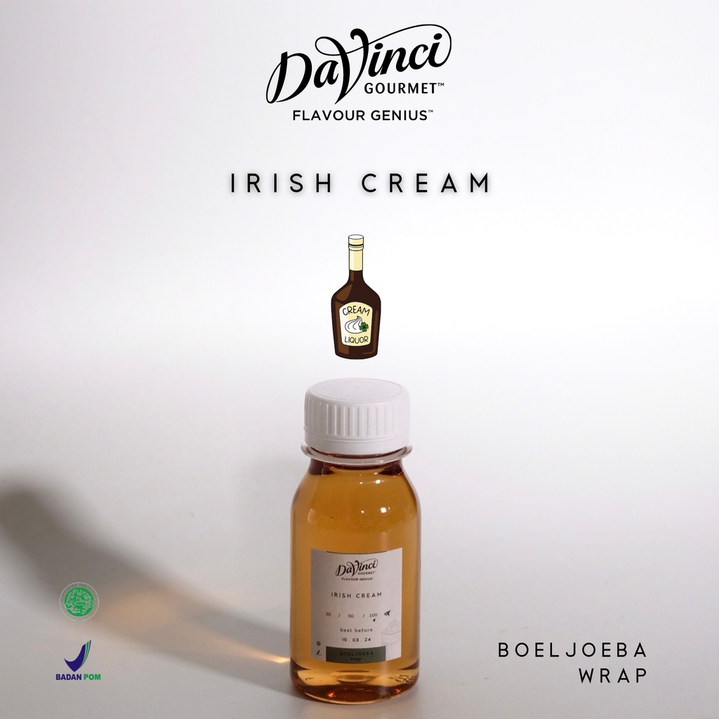 Davinci Irish Cream Syrup Repack [30, 50, 100] g