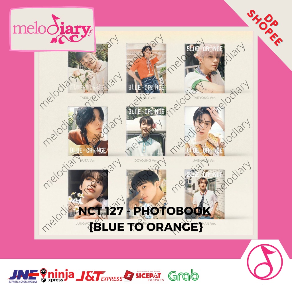 NCT 127 - PHOTOBOOK [BLUE TO ORANGE] BOOKSLOT