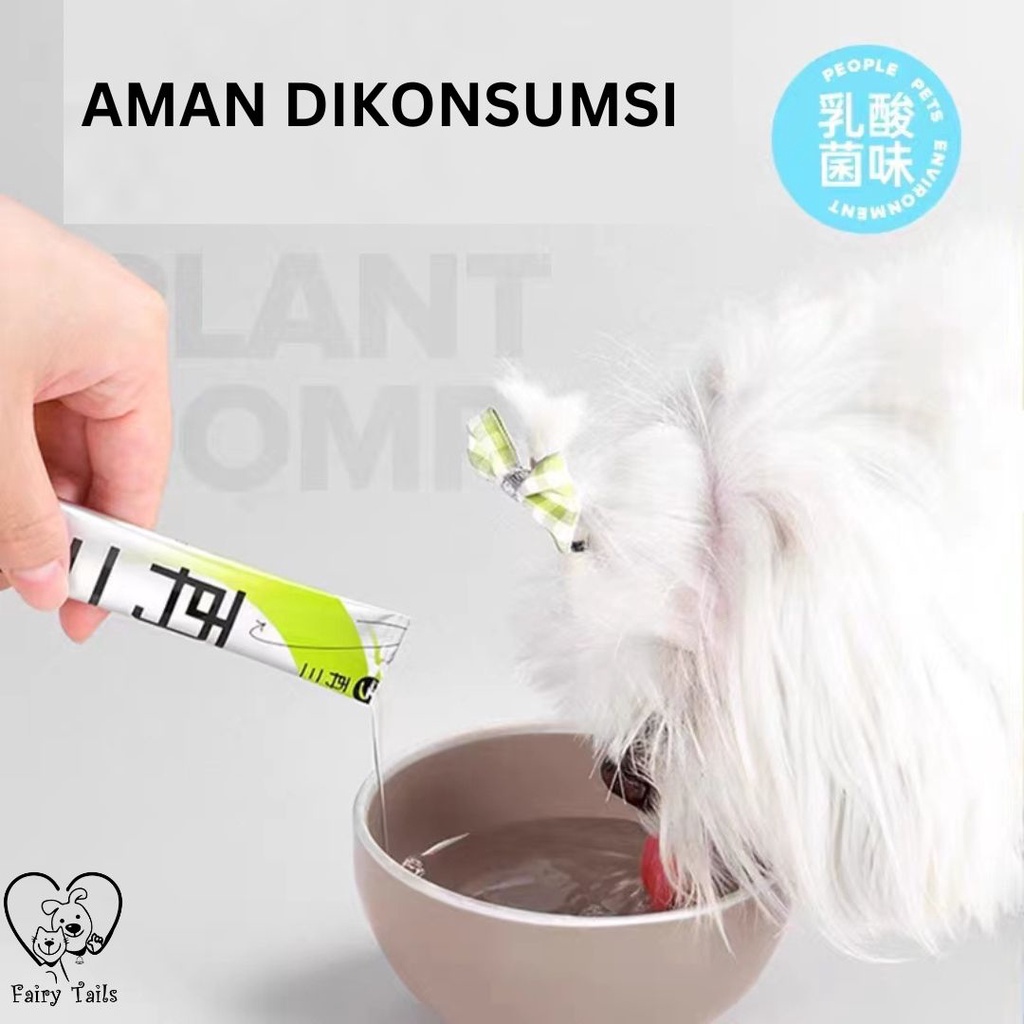 Pet Mouthwash Pembersih Gigi Penghilang Bau Mulut Untuk Anjing dan Kucing dari Ekstrak Polifenol Asli Tanpa Bahan Kimia / Pet Oral Mouthwash
