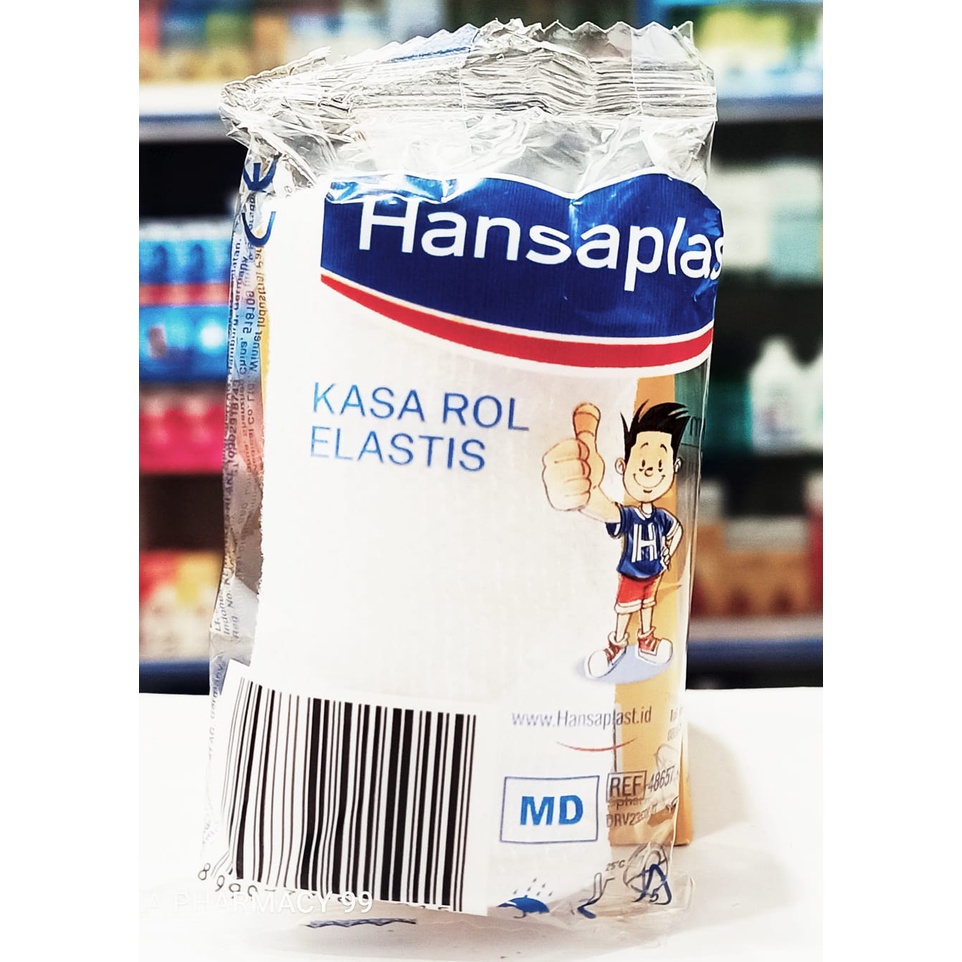 Hansaplast 𝐊𝐚𝐬𝐚 𝐑𝐨𝐥 𝐄𝐥𝐚𝐬𝐭𝐢𝐬 - 4m x 6cm Perban Kassa Roll Kasa Gulung