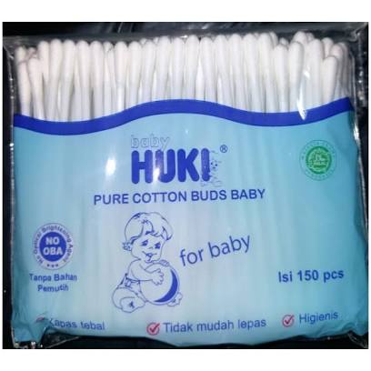 Huki Cutton Buds Baby 100s / Dewasa - Korek Kuping