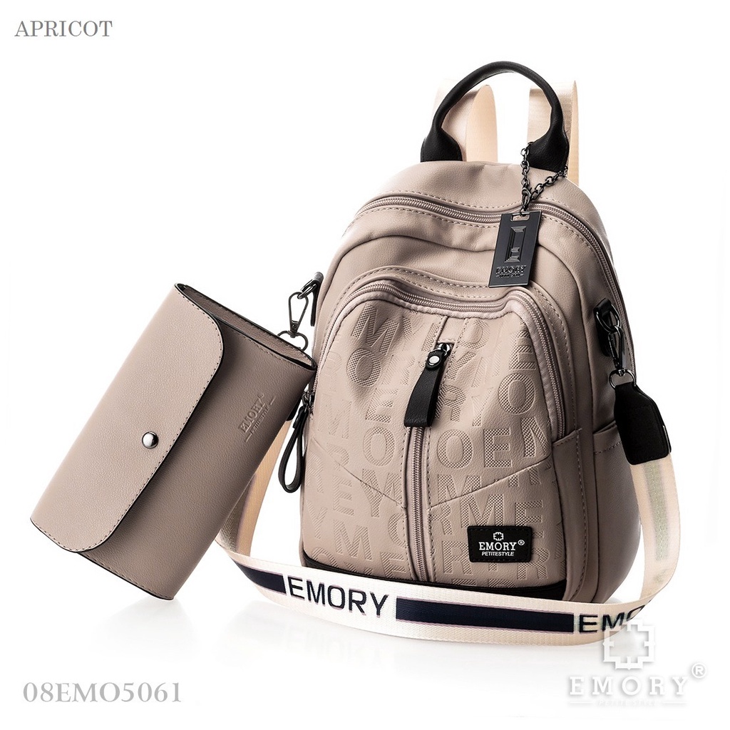 TAS RANSEL WANITA EMORY STYLE Moricca 08EMO 5061 2in1 MARBELAYUK