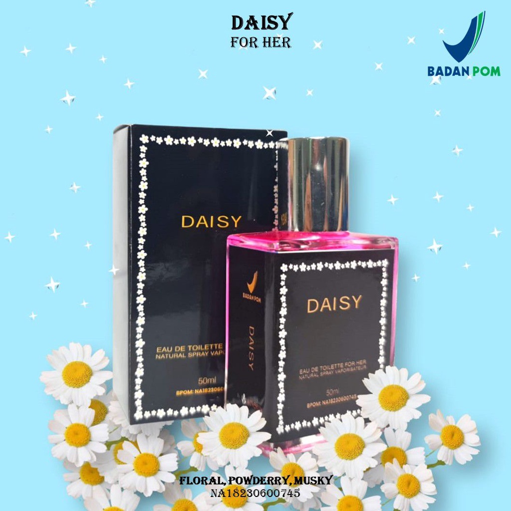 GEN - [BPOM] Parfum Daisy 50ml Premium / Parfum Daisy 50ml / Minyak Wangi Daisy 50ml