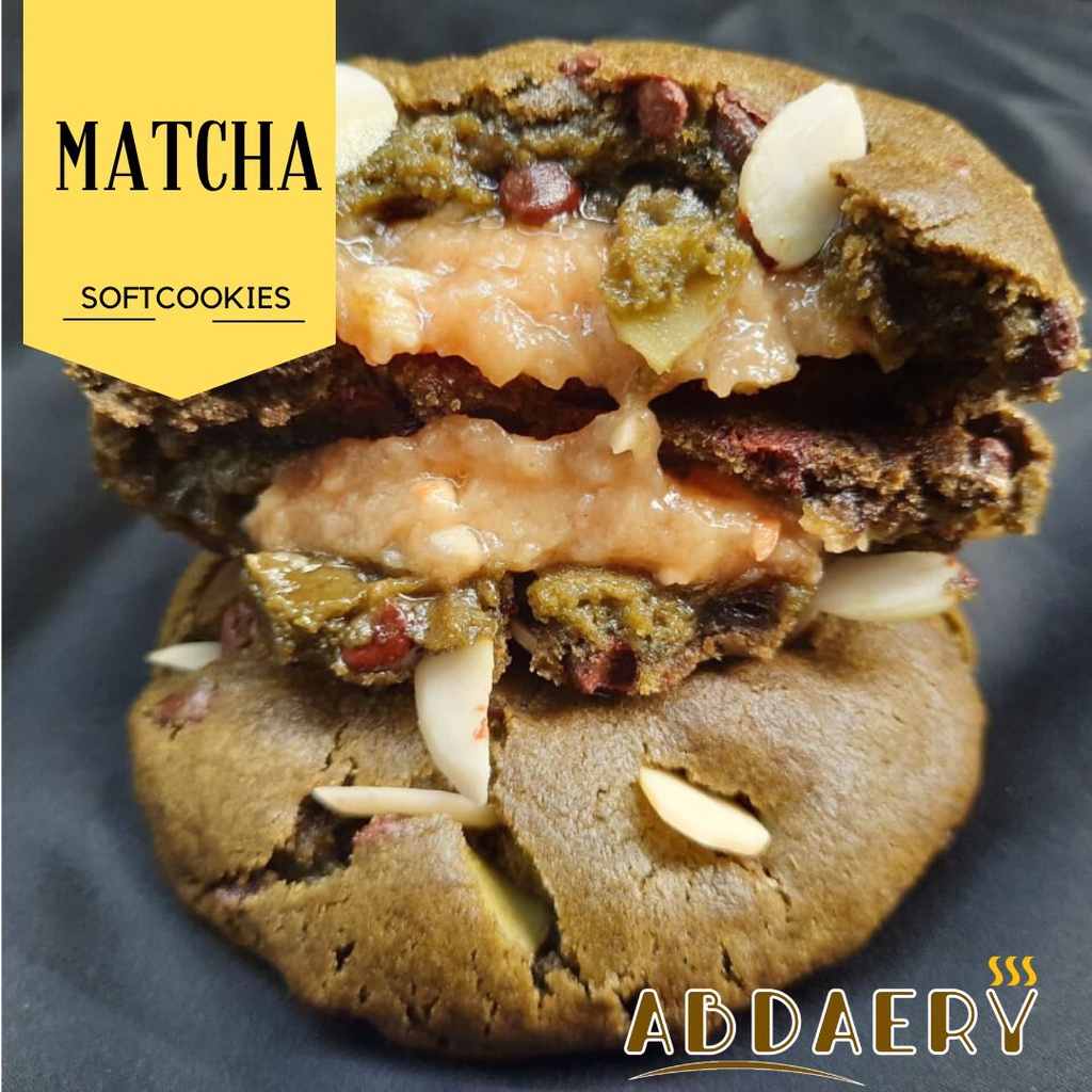

Matcha Softcookies Premium Big Size Soft Cookies