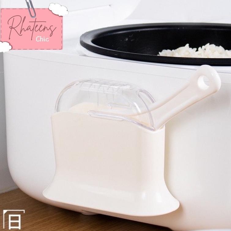 NEW STOCK Wadah Sendok Nasi ala Jepang Tempat Centong Nasi