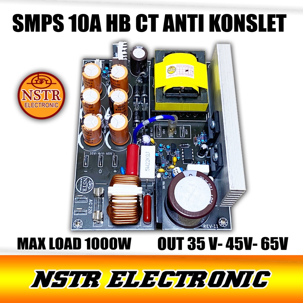 SMPS 10A CT HB ANTI KOSLET OUT 35V-45V-65V