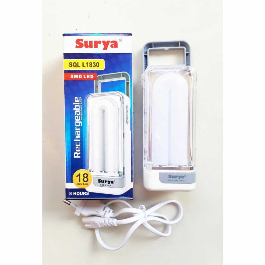 Emergency led SURYA SQL L1830 Lampu darurat cas