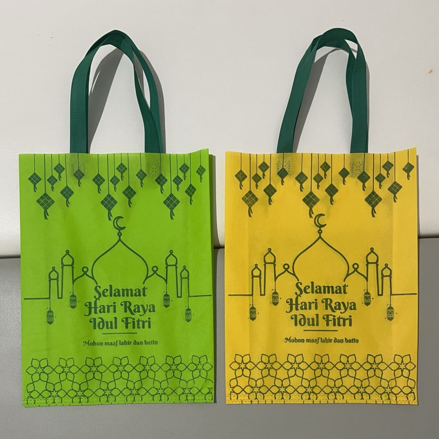 

TAS KAIN SPUNBOND LEBARAN GOODIE BAG IDUL FITRI lowienjan