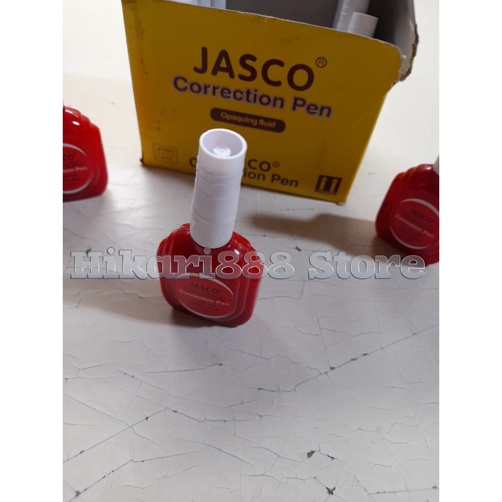 

TIP EX JASCO MERAH CORRECTION PEN CAIR HARGA 1 KOTAK ISI 12 PCS