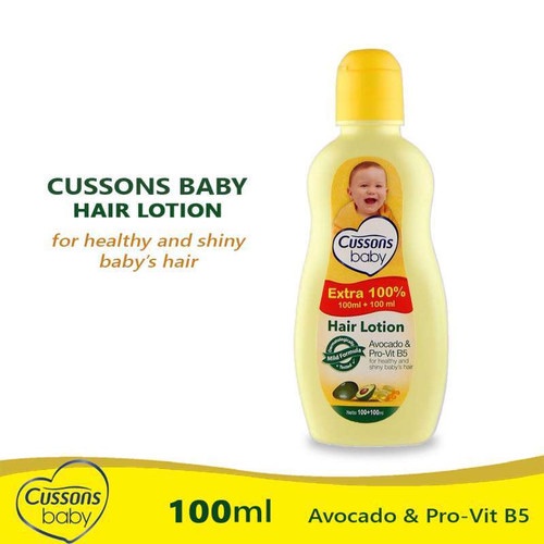 CUSSONS Baby Hair Lotion Avocado &amp; Pro-Vit B5 100+100ML