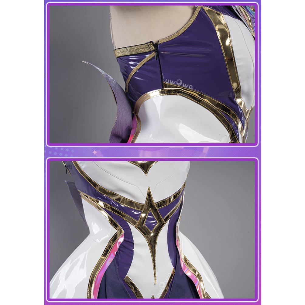 UWOWO Game League of Legends/LOL Star Guardian Akali Cosplay Costume K/DA Ahri SG Cosplay Role Play