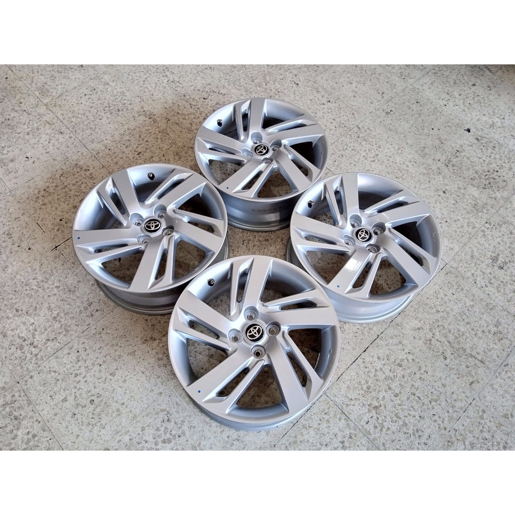 VELG BEKAS MOBIL RAIZE RING 16X6 PNP CALYA, AGYA, BRIO, VIOS, AYLA, ETIOS, SIGRA Dll