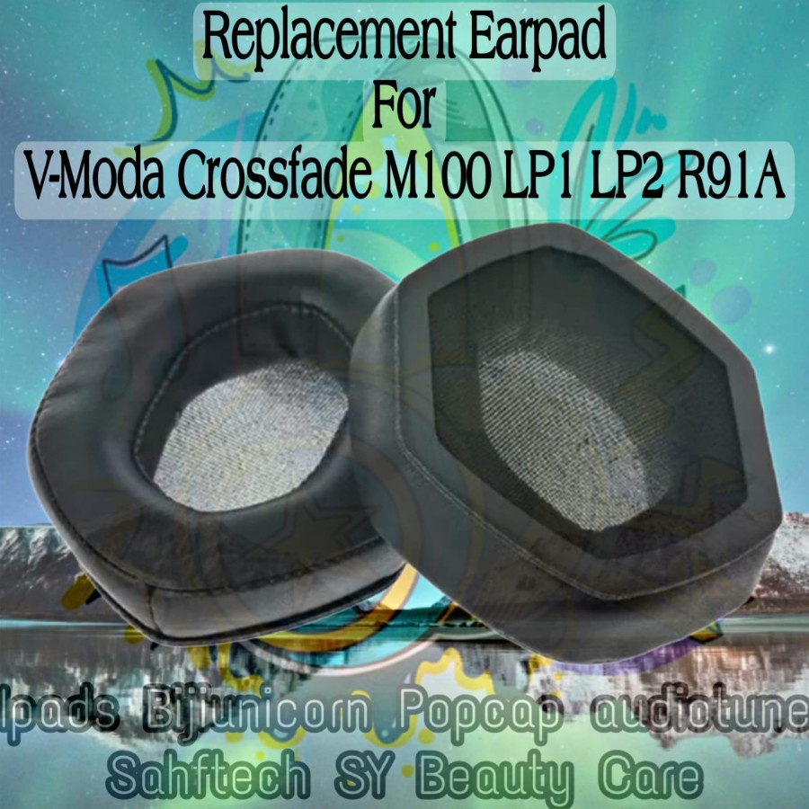Sepasang Earpad V-Moda Vmoda V Moda Crossfade M100 LP1 LP2 Master XS Headphone R91A