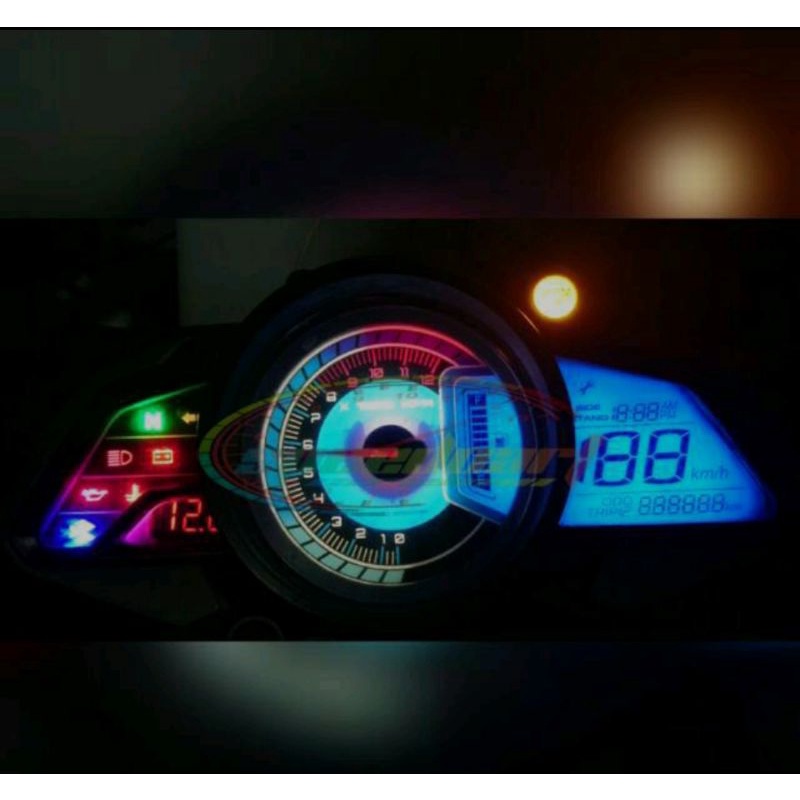 PAPAN SPEEDOMETER CUSTOM NS200 (FREE BAGIAN LCD)