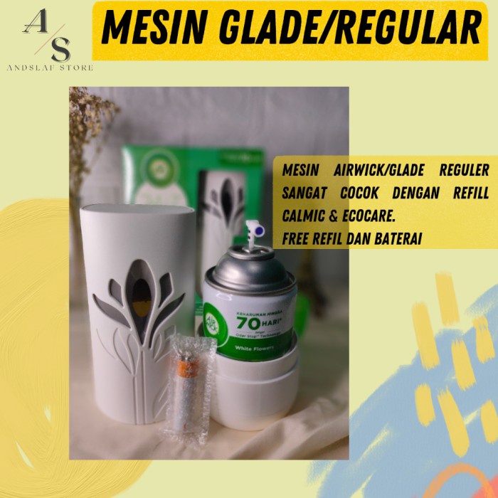 Discount Alat Mesin Glade Dispenser Otomatis Gantung Calmic Ecocare /PENGHARUM RUANGAN